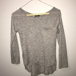 Gray sweater